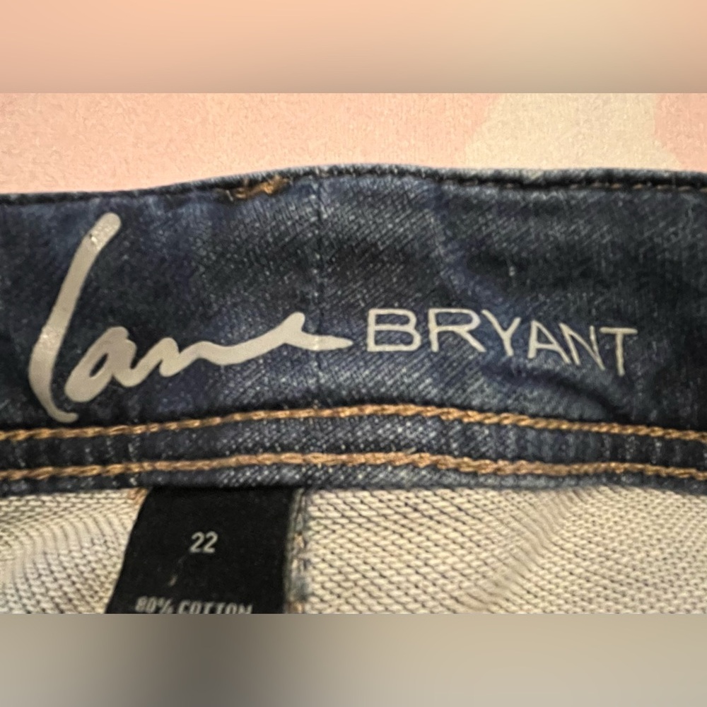 Lane Bryant Dark Blue Women’s Capri Jeans - Picture 8 of 11